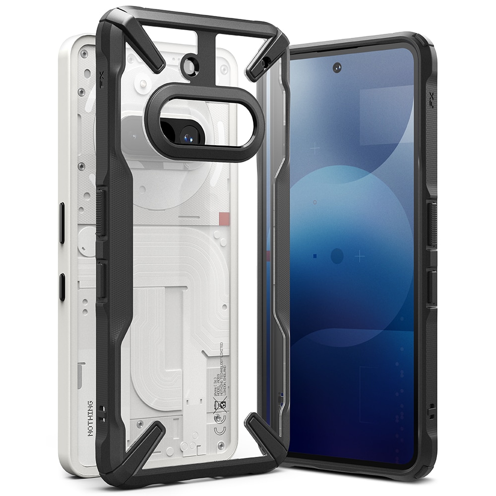 Fusion X Case Nothing Phone 3a Schwarz