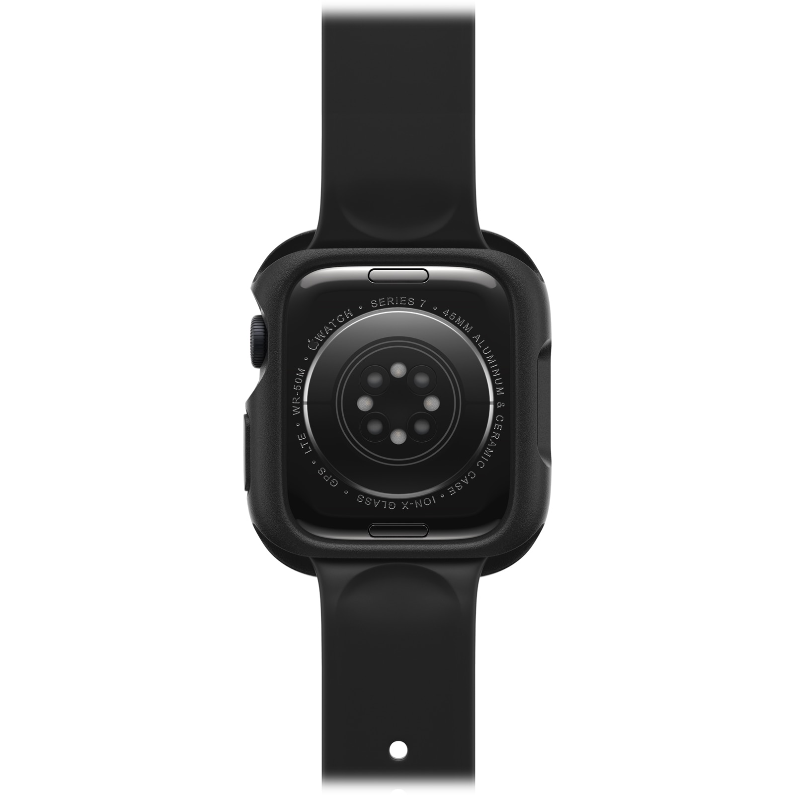 Exo Edge Hülle Apple Watch 45mm Series 8 Schwarz