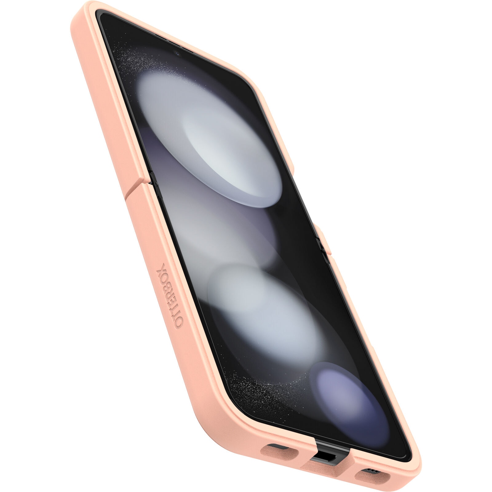 Thin Flex Hülle Samsung Galaxy Flip 5 Sweet Peach/Stardust