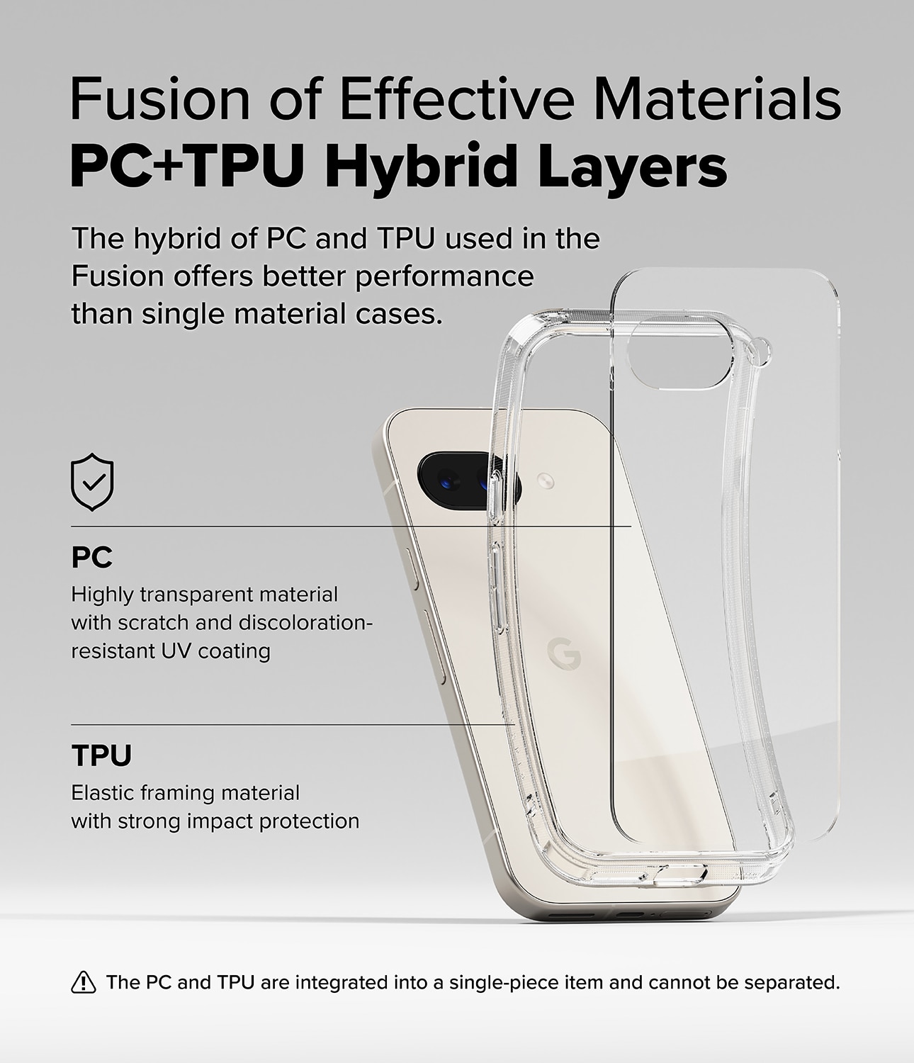 Fusion Case Google Pixel 9a Clear