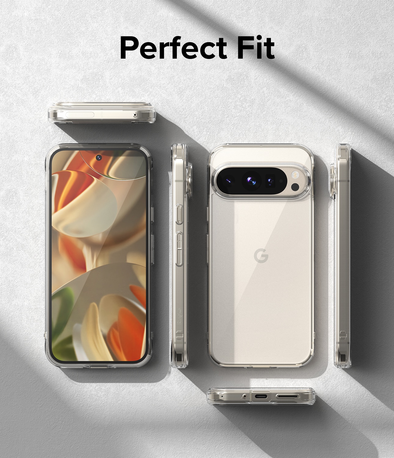 Fusion Case Google Pixel 9 Pro XL Transparent