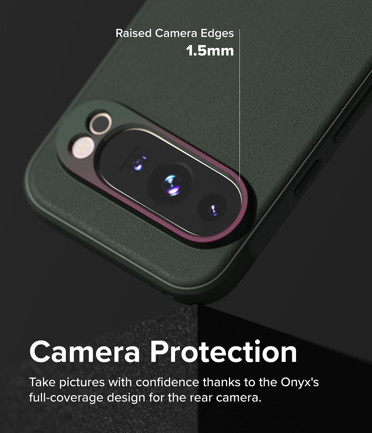 Onyx Case Google Pixel 9 Pro XL Dark Green