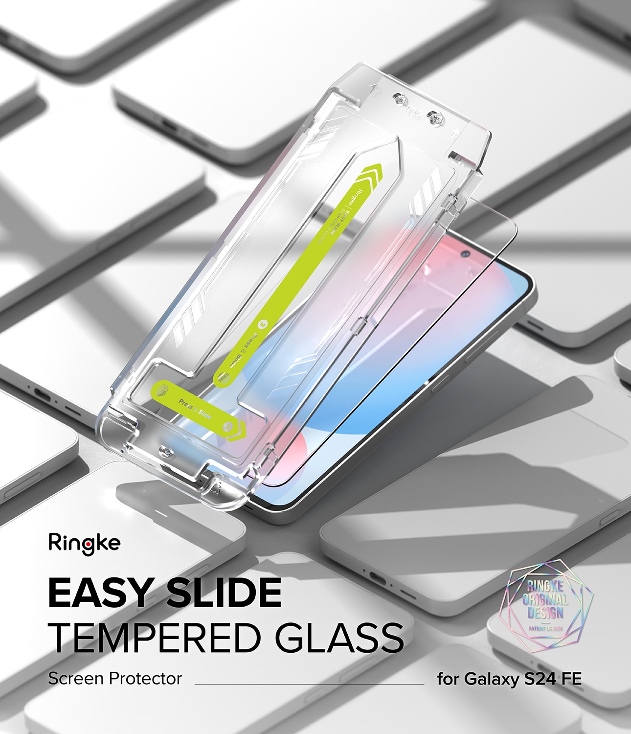 Easy Slide Glass (2 Stück) Samsung Galaxy S24 FE