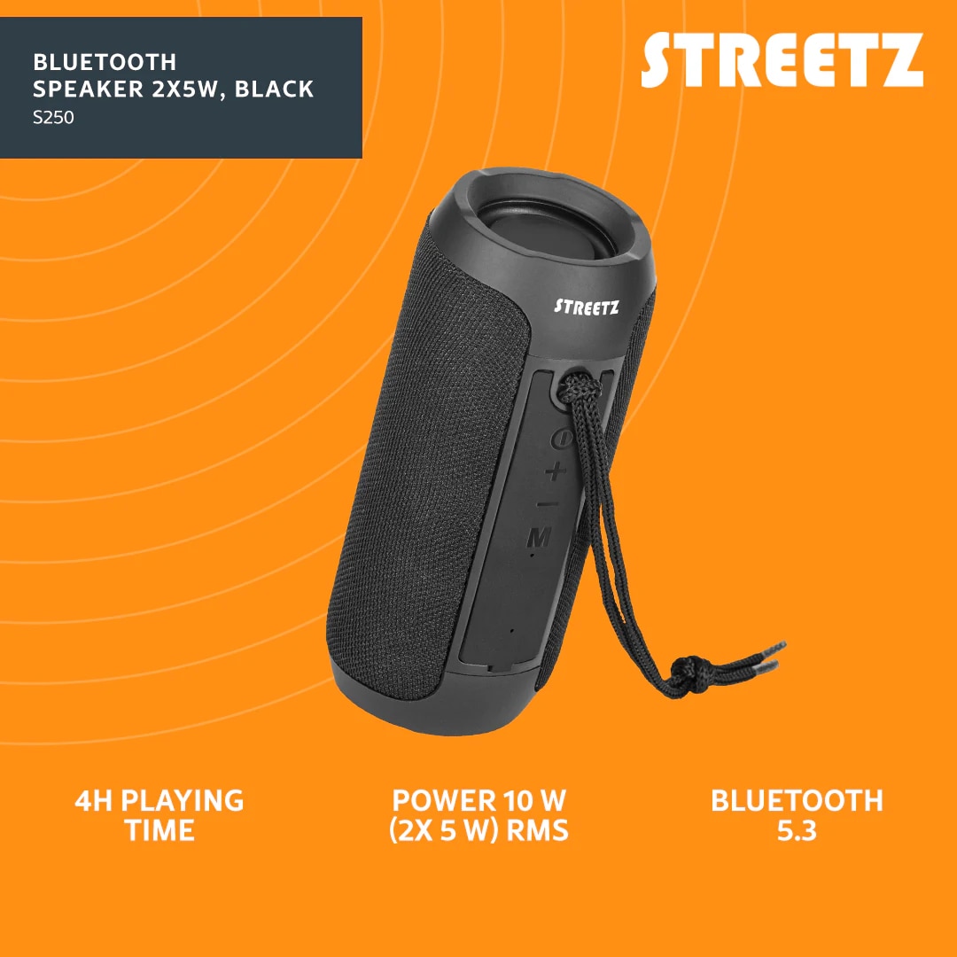 Bluetooth-Lautsprecher schwarz