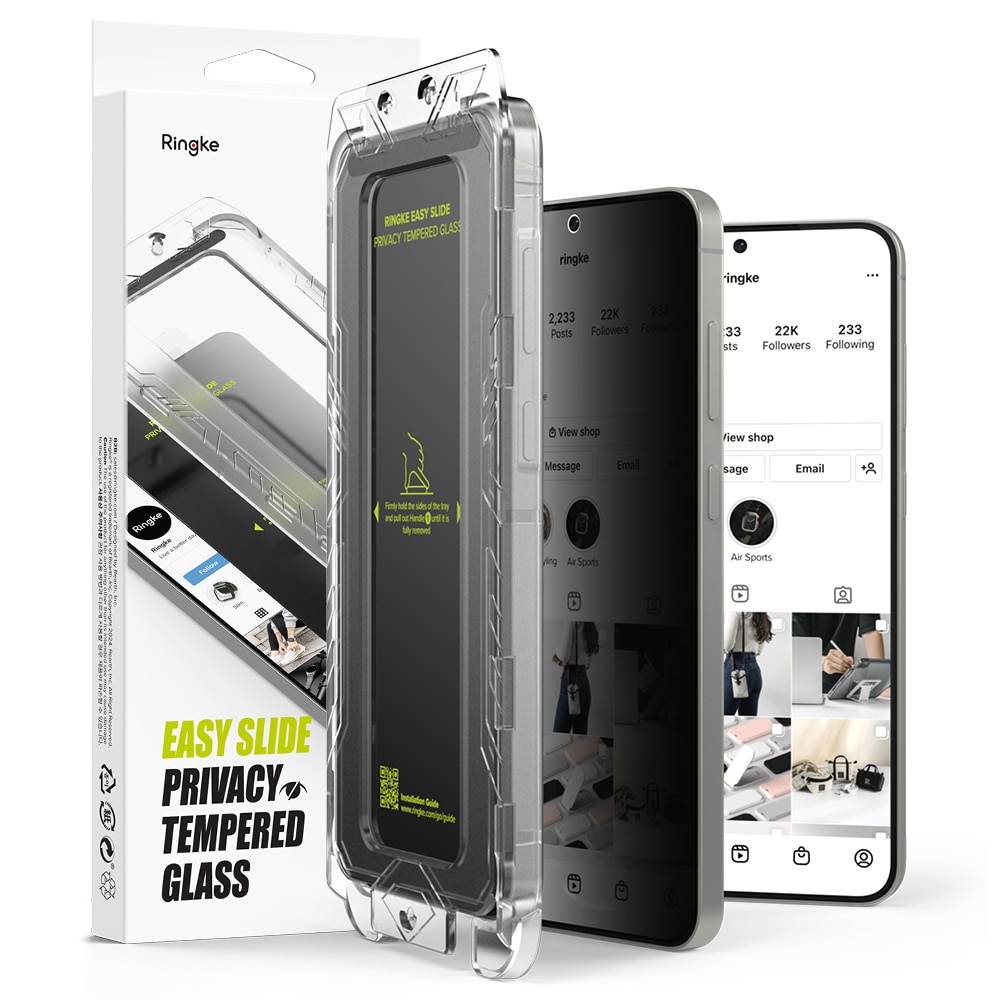 Easy Slide Privacy Glass (2 Stück) Samsung Galaxy S25 Plus