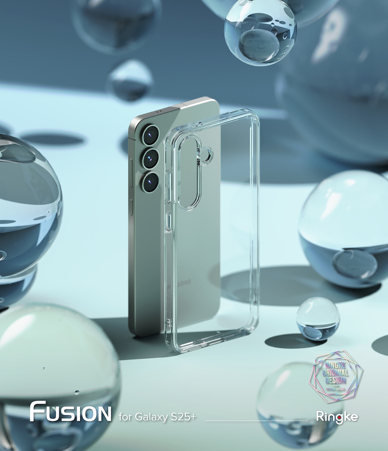 Fusion Case Samsung Galaxy S25 Plus Clear