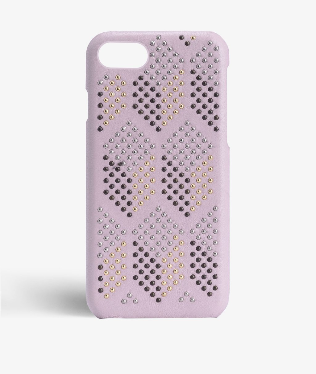 iPhone SE 2022 Hülle Mixed Mini Studs Nappa Baby Pink