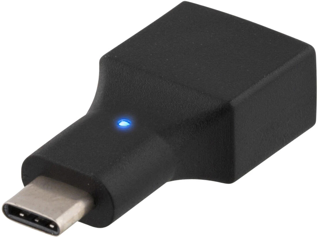 USB 2.0 Adapter USB-C zu USB-A schwarz