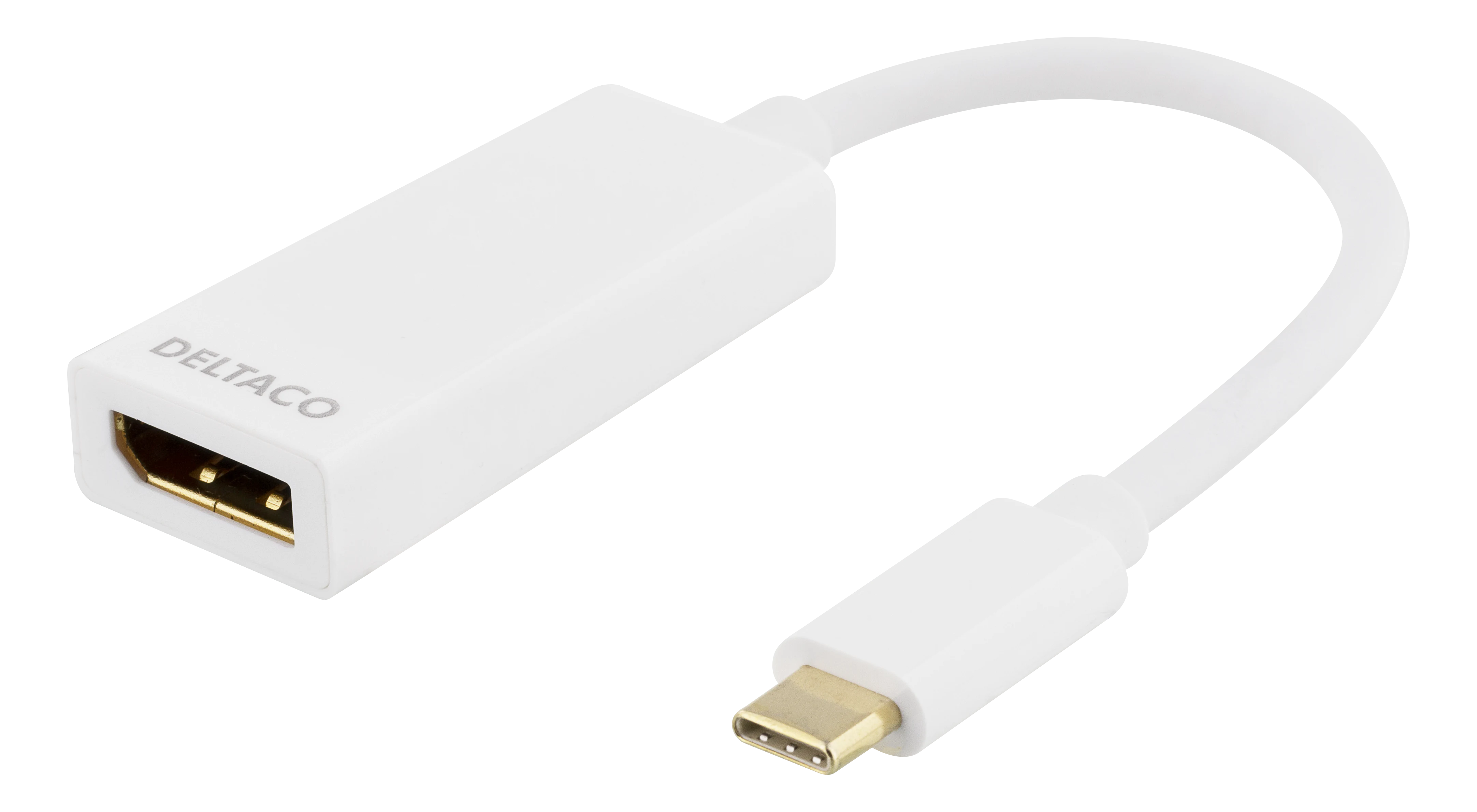 USB-C zu DisplayPort Adapter weiß