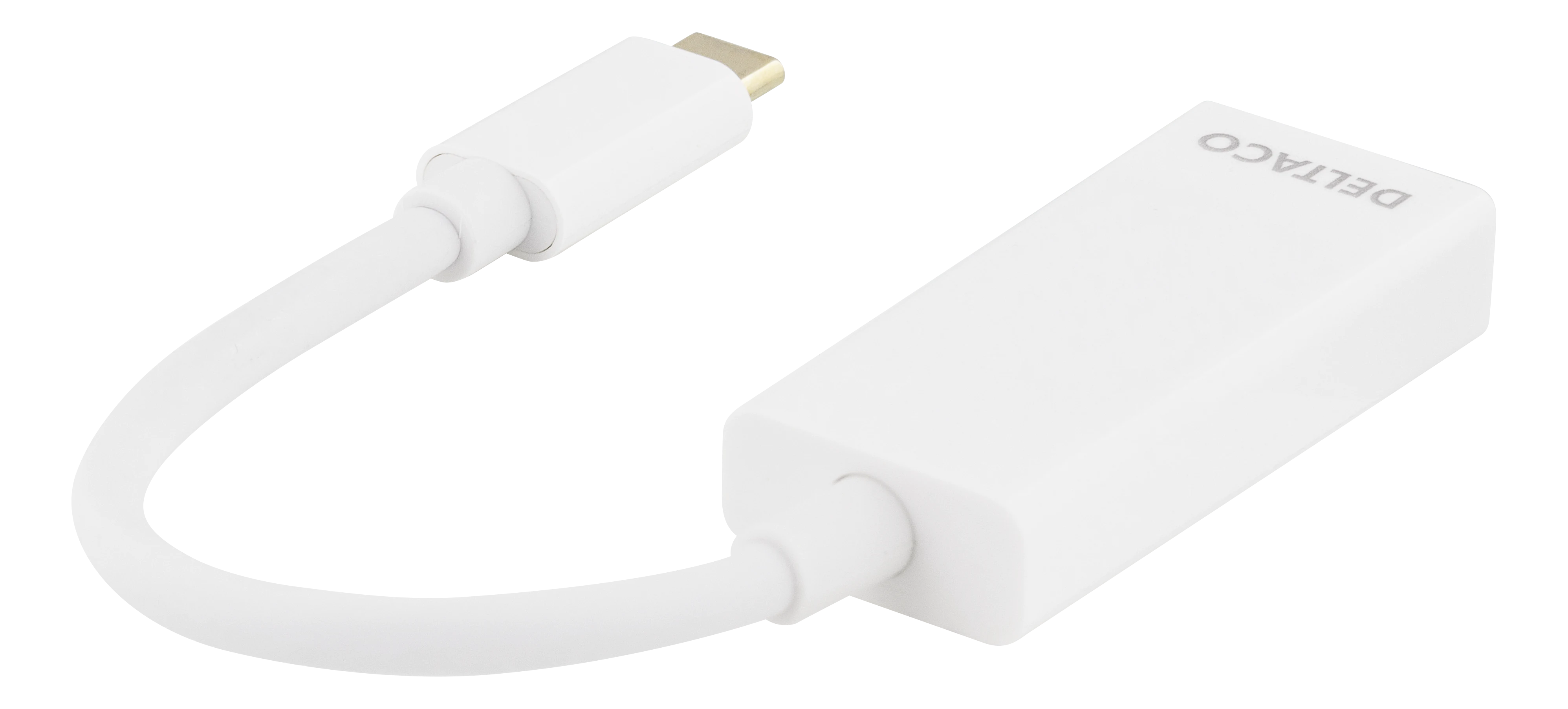 USB-C zu DisplayPort Adapter weiß