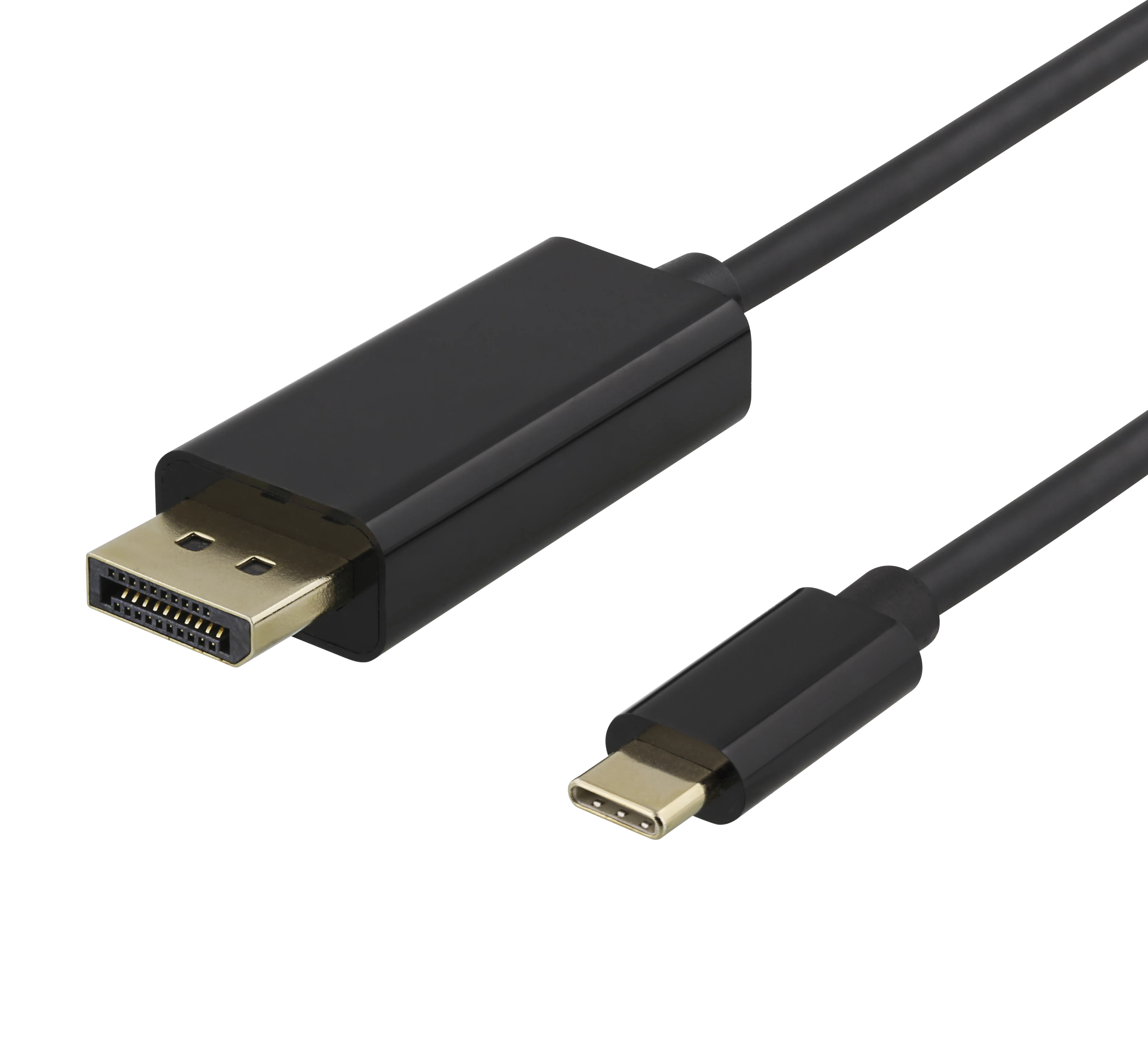 USB-C zu DisplayPort Kabel 2m schwarz