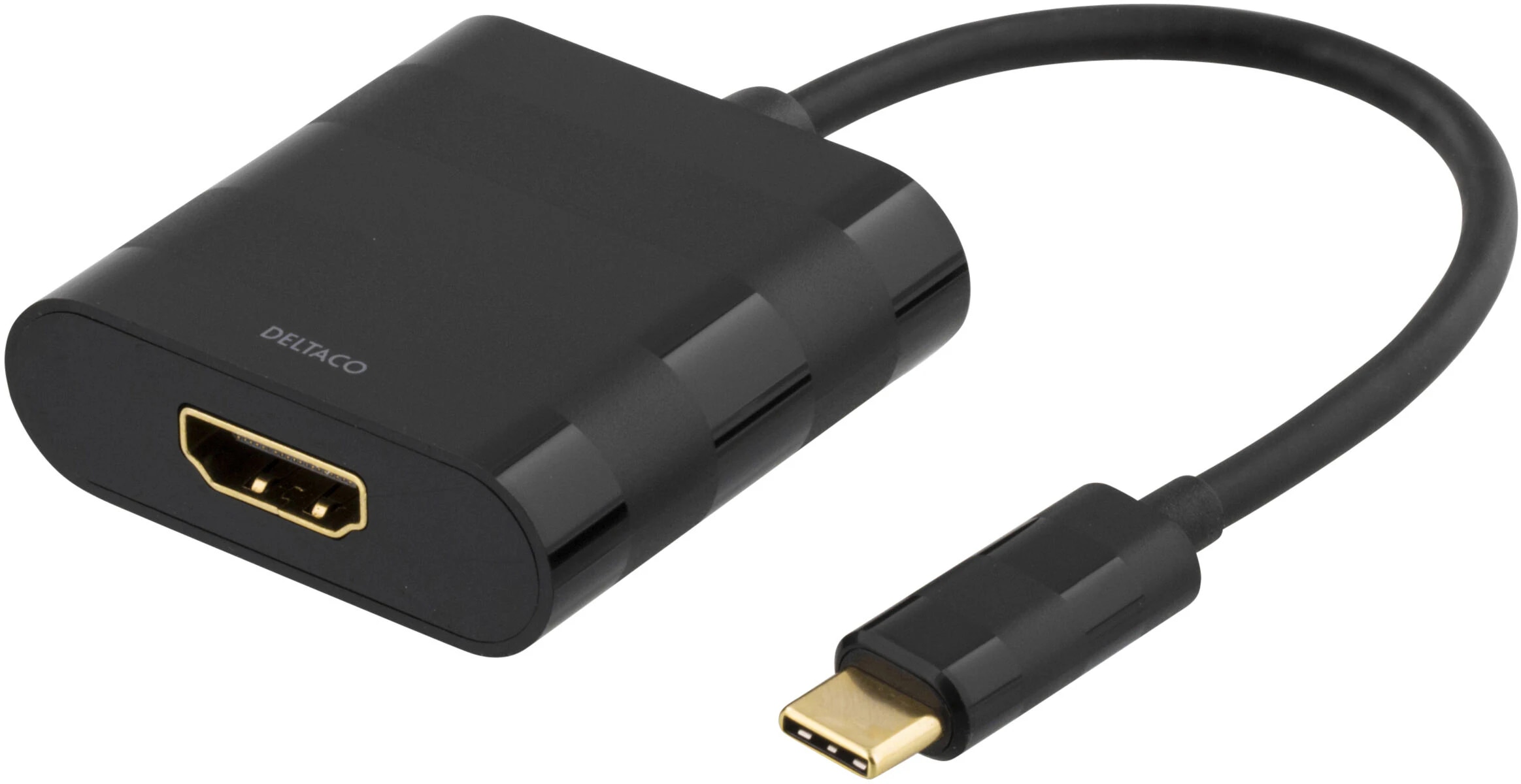 USB-C zu HDMI  Adapter schwarz