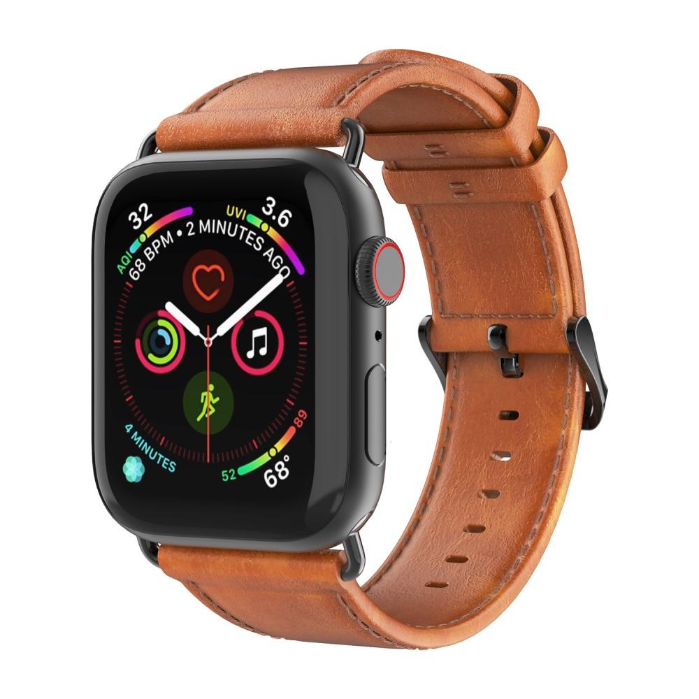 Leather Armband Apple Watch 38mm Tan