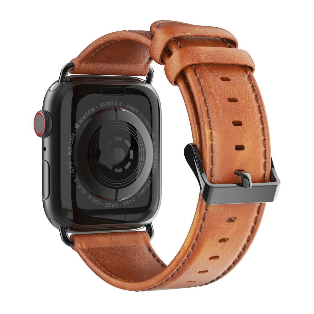 Leather Armband Apple Watch 38mm Tan