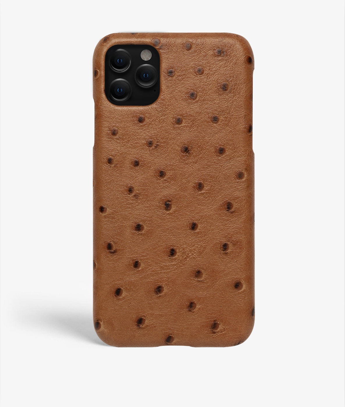 iPhone 12/iPhone 12 Pro Hülle Ostrich Cognac