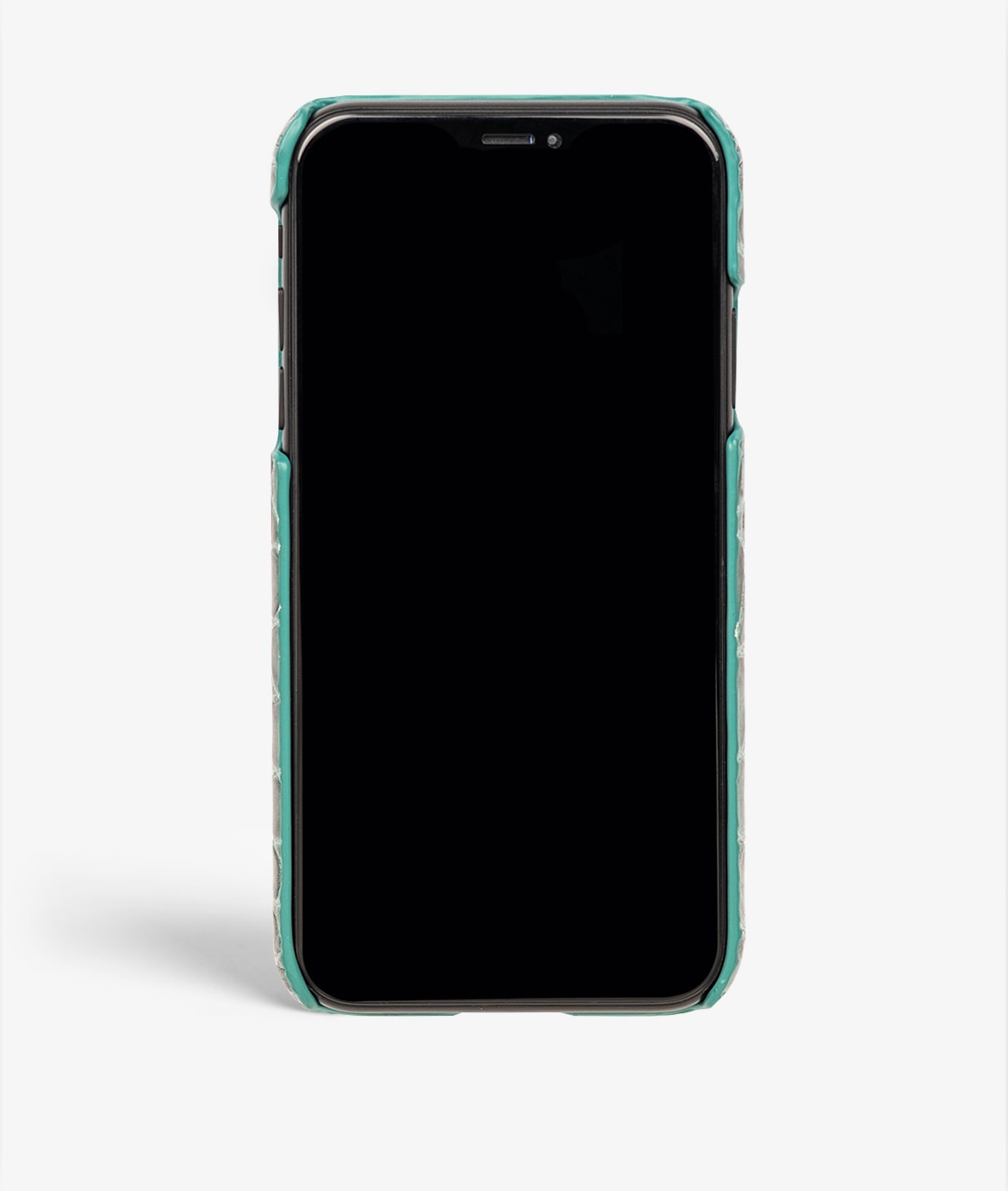 iPhone 11 Pro Hülle Small Croco Teal