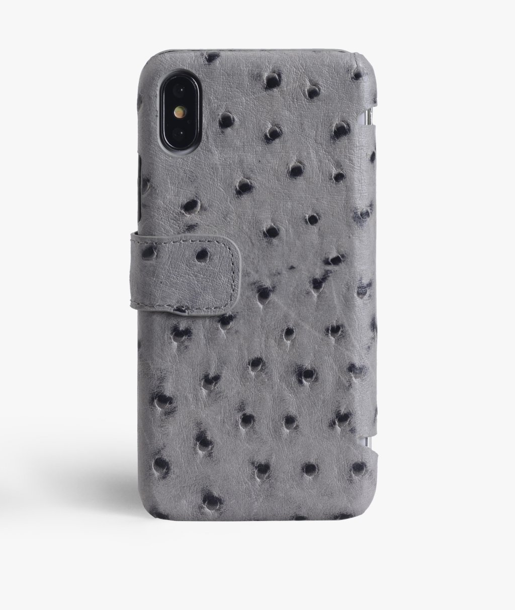 iPhone X/XS Handyhülle Ostrich Grey