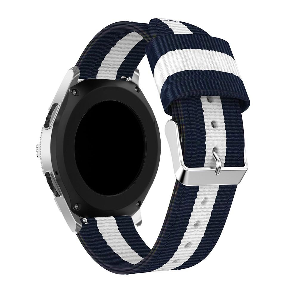Polar Grit X Nylon-Armband blau/weiß
