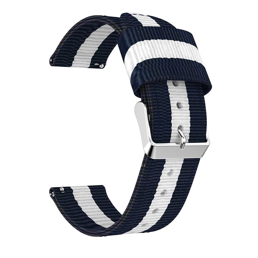 Polar Vantage V3 Nylon-Armband blau/weiß