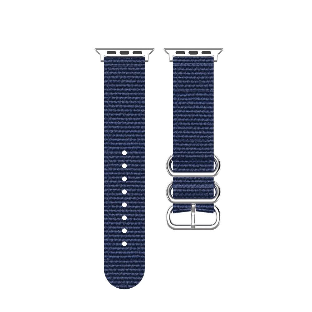 Apple Watch 41mm Series 8 Nato Armband blau