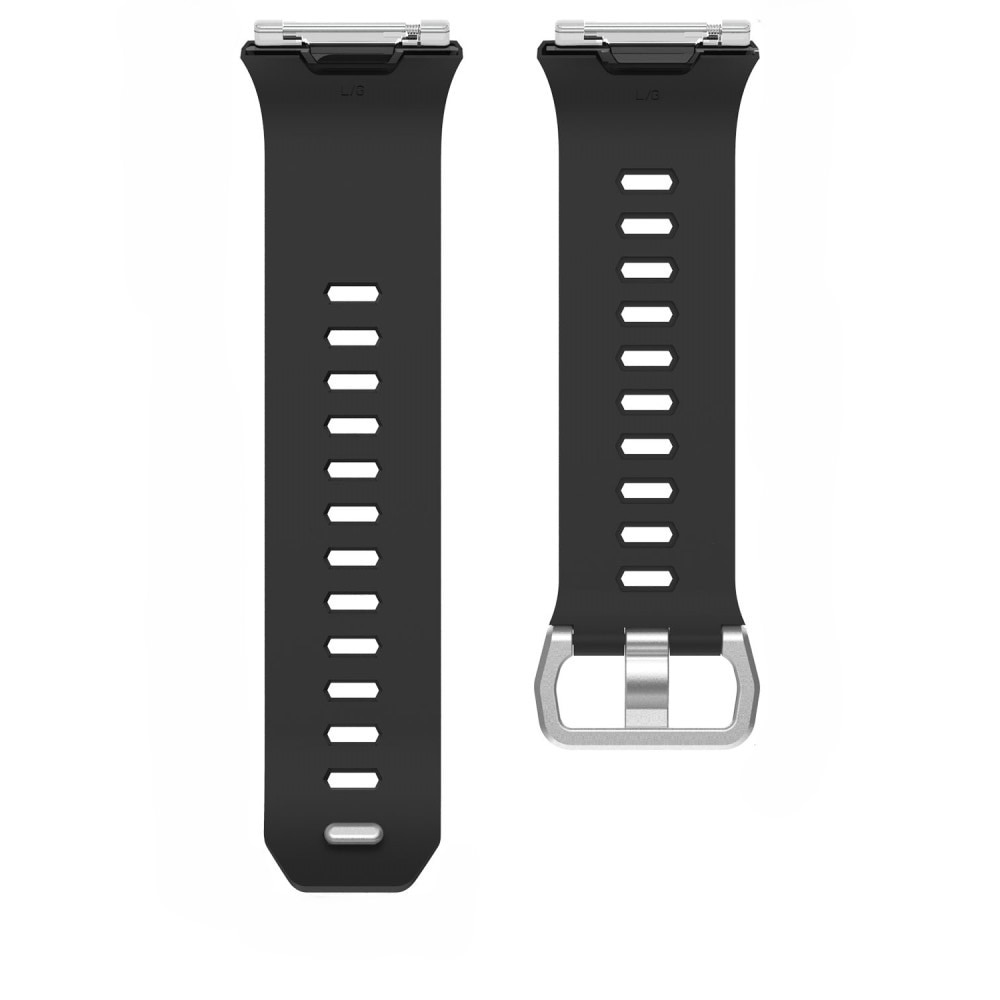 Fitbit Ionic Armband aus Silikon, schwarz