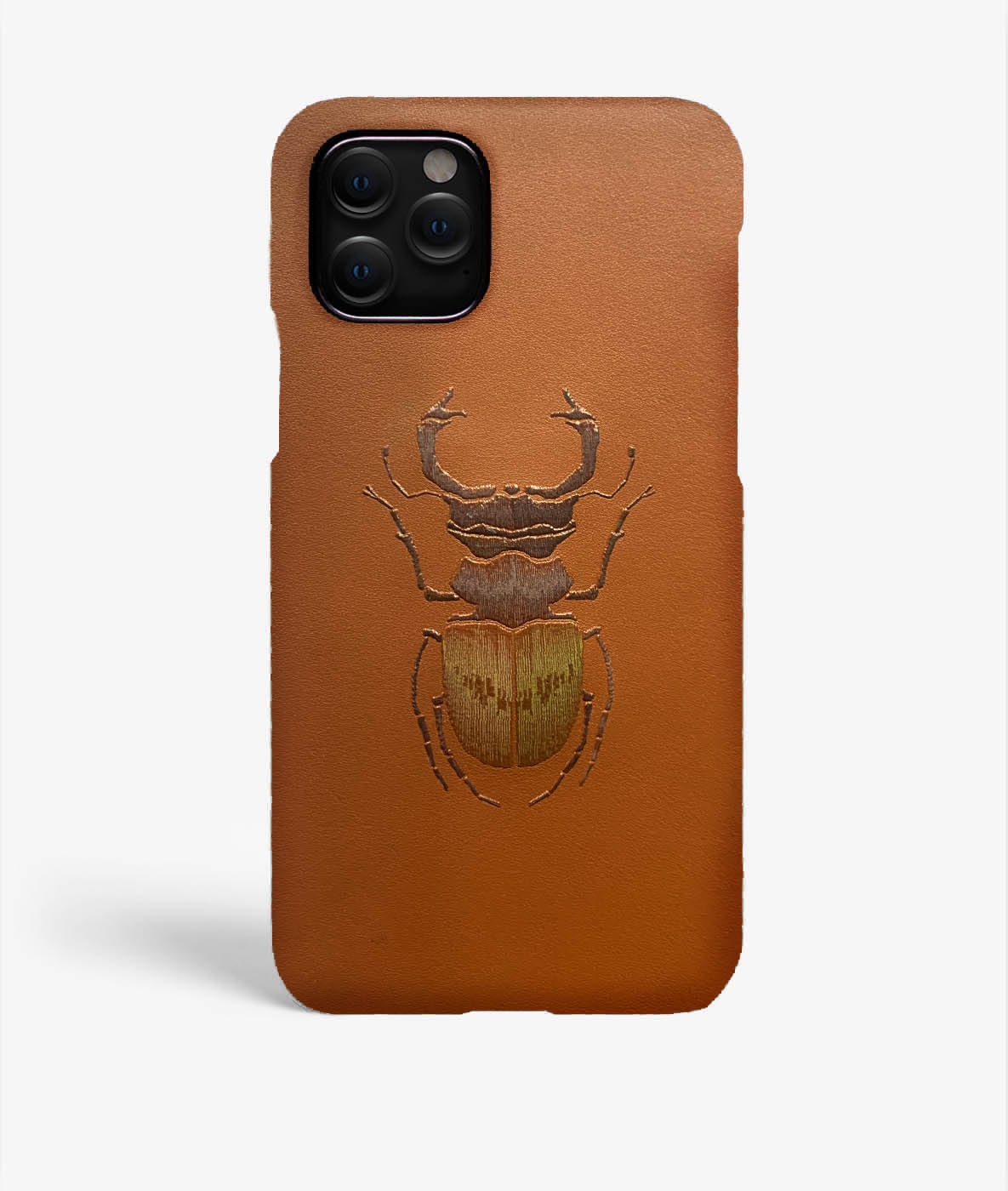 iPhone 11 Pro Hülle Beetle Calf Cognac